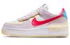 Air Force 1 Low Shadow Королевский розовый Кокосовое молоко Университетский синий Слияние красного Женские DN5055-600