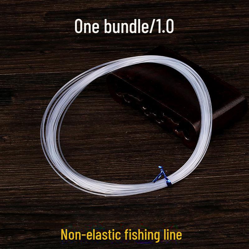 Кристально чистая неэластичная леска для бисерных украшений и проектов «сделай сам» — износостойкая леска для нитей и браслетов