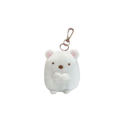 Мягкий брелок-чехол для ключей Sumikkogurashi Белый медведь SXKC1529
