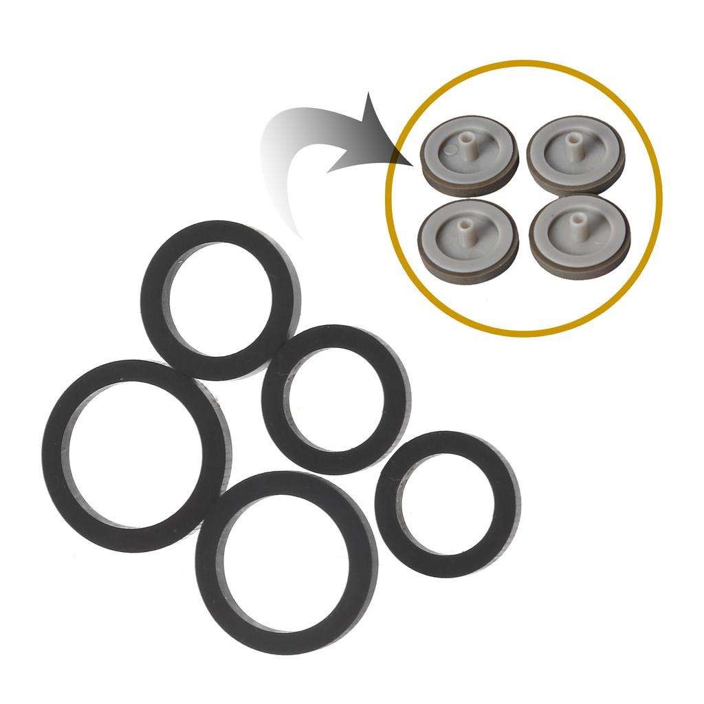 20 шт., резиновое кольцо для ремня холостого хода для кассетного магнитофона, стерео-аудиоплеера с отверстием 9–13 мм
