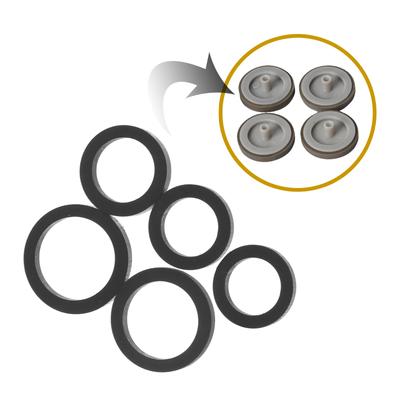 20 шт., резиновое кольцо для ремня холостого хода для кассетного магнитофона, стерео-аудиоплеера с отверстием 9–13 мм