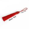 10Pcs Polyester Silk Tassel Fringe Trim 15cm Long Cotton Tassel For Wedding Home Decoration