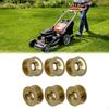 6Pcs Weeds Eater Head Eyelet Sleeves Replacement Attachment Sturdy Parts for Gardens Agriculture