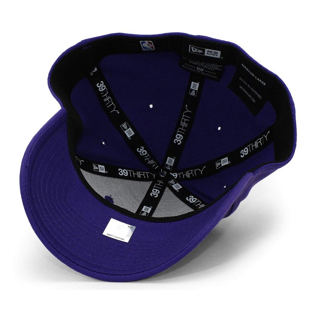 New Era Los Angeles Lakers 39THIRTY NBA TEAM CLASSIC FLEX FIT Стрейч Фиолетовая КЕПКА, Посадка, (Размеры M/L (приблизительно. 57,7-60,6 см)) [Использовал]