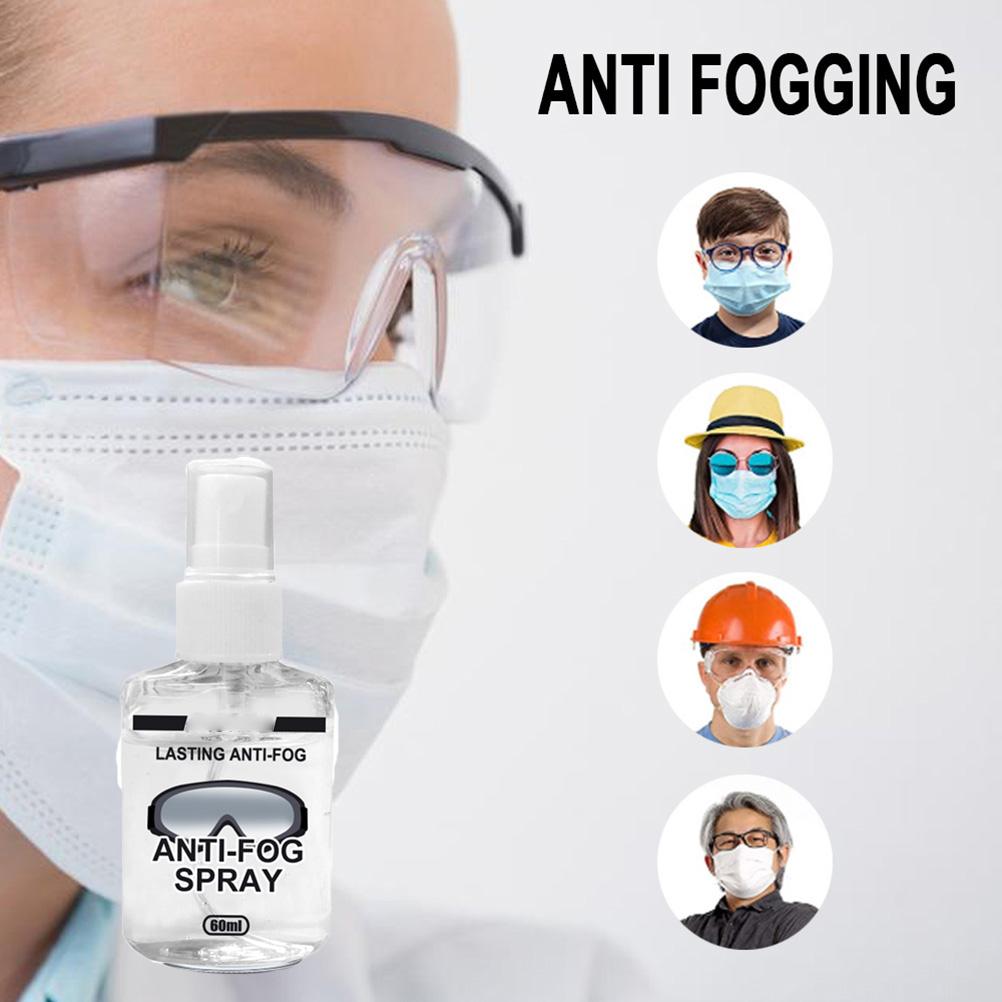 Anti Fog Spray Eyeglass Lens Cleaner Long Lasting Defogger for Glasses Goggles Ski Masks Mirrors