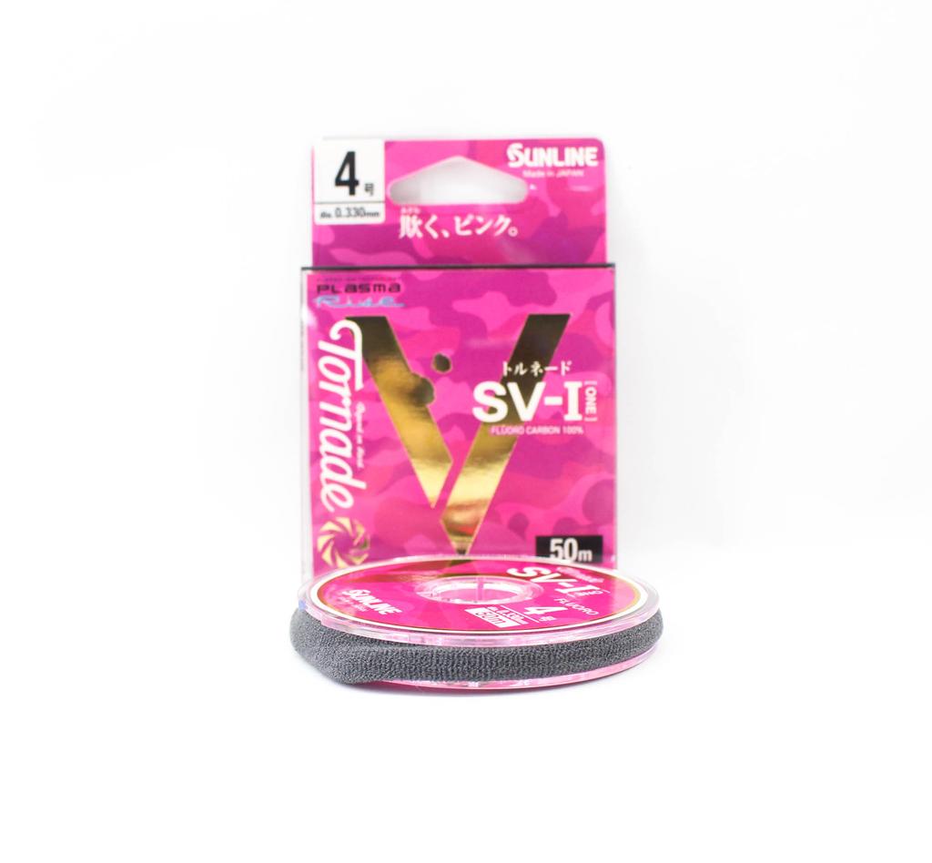 Sunline Фторуглеродный поводок Tornade SV-1 HG 50м размер 4 16 фунтов (6442)