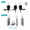 Sanwa Direct USB Pin Microphone, Condenser, Compatible with Zoom, Skype, and YouTube, with Earphone and Speaker Connection, Product Code: 400-MC017