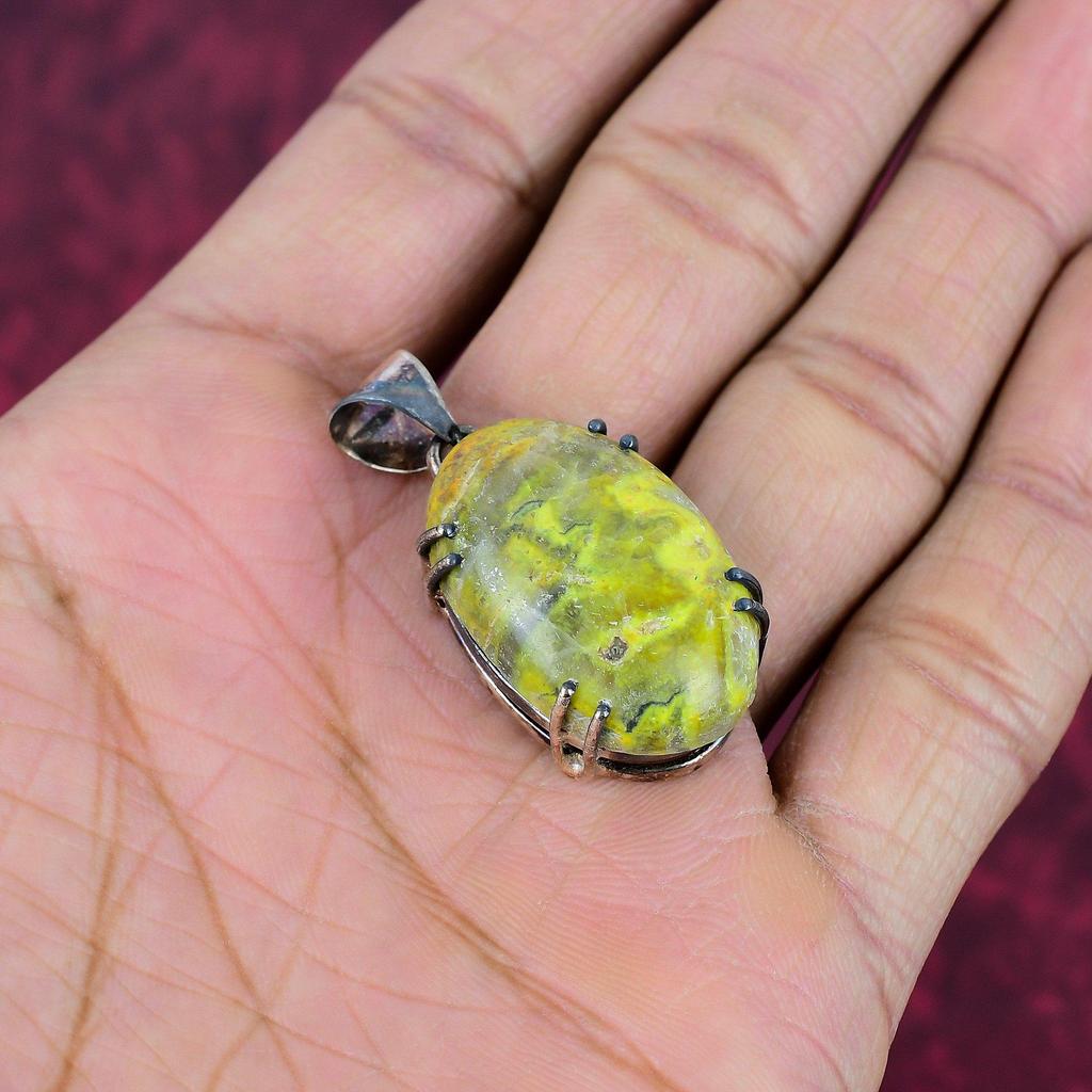 Подвеска «Шмель из яшмы», ювелирные изделия из стерлингового серебра 925 пробы с драгоценными камнями, подвеска ручной работы, на День матери