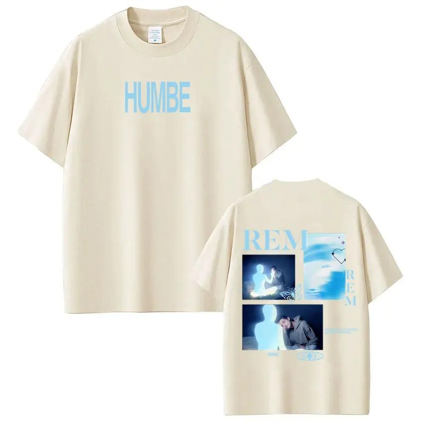Singer Humbe Dueno Del Cielo 2026 World Tour Tshirts Fashion Hip Hop Tshirts Unisex Women Oversized Loose Short Sleeve T Shirt