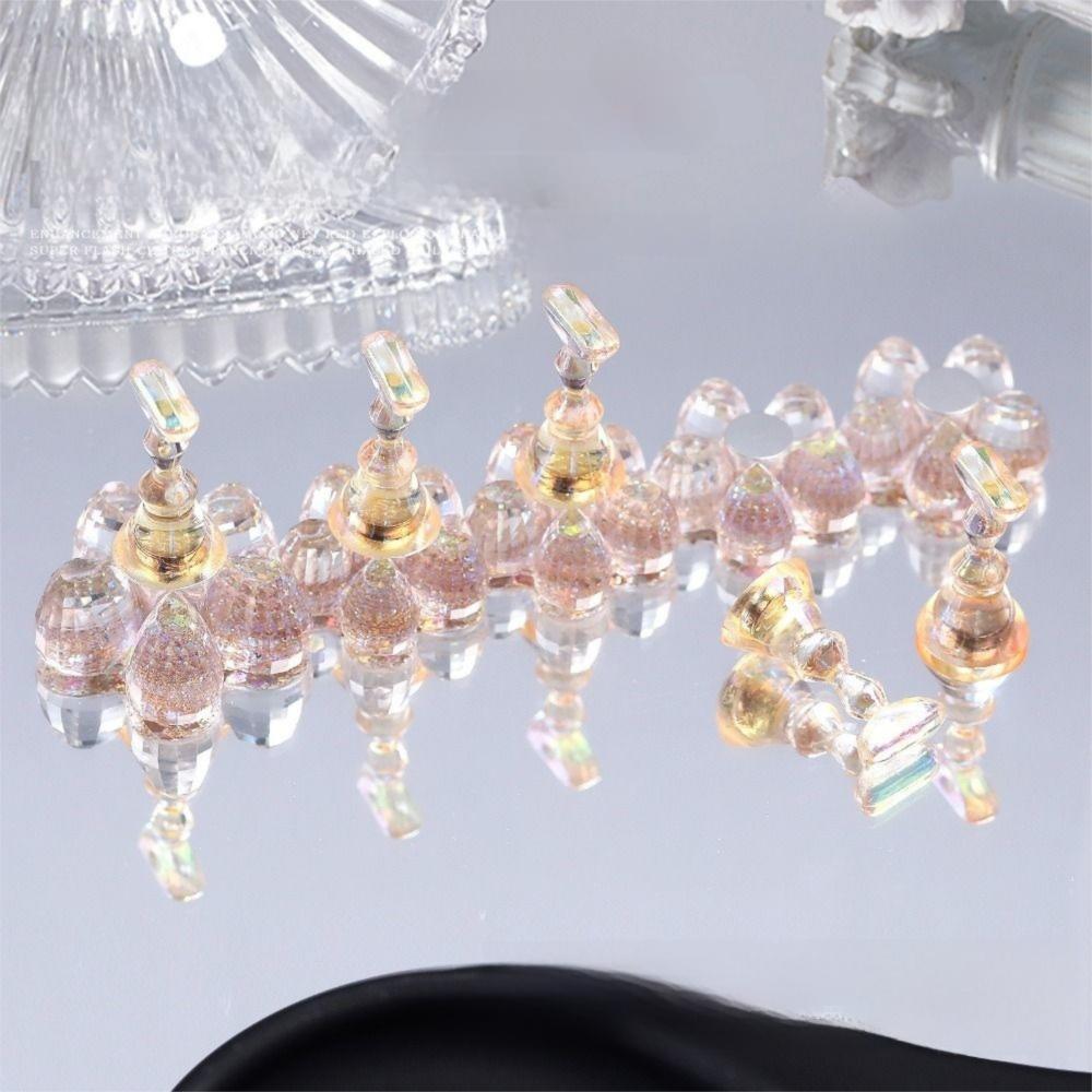 Нажмите на Магнитный Держатель для Ногтей Блестящая Аврора Полки для Демонстрации Ногтей Набор для Демонстрации Нейл-Арта Дом