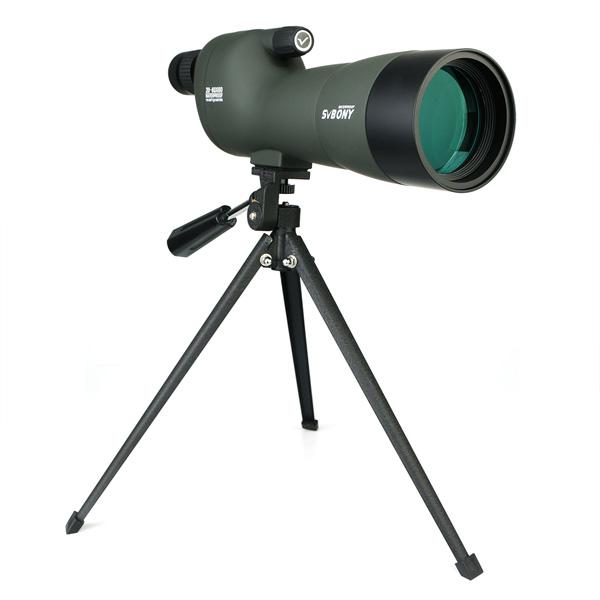 SVBONY 50/60/70/80 Spotting Scope Zoom Telescope Powerful Waterproof Long Range PORRO Prism for Shooting camping equipment