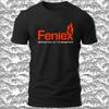 Новая футболка Feniex Industries с забавным логотипом Сделано в США Размеры от S до 5XL Унисекс