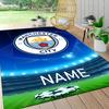 Custom Name Manchester City Champions Carpet Rug Customizable Soft Washable Anti-Slip Home Living Room Sofa Mats Personalized Rug. 0909215