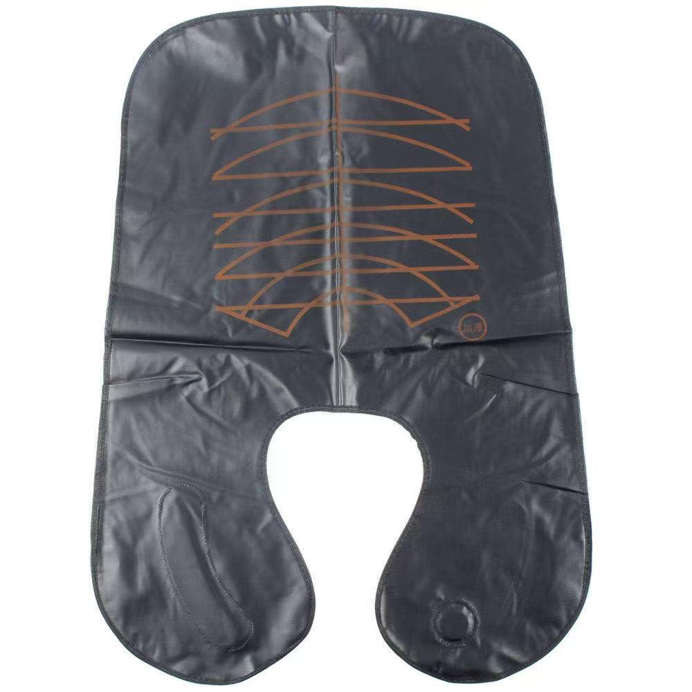 Утолщенная водонепроницаемая накидка для профессиональной завивки и окрашивания - Нелипкий парикмахерский инструмент для салона и дома