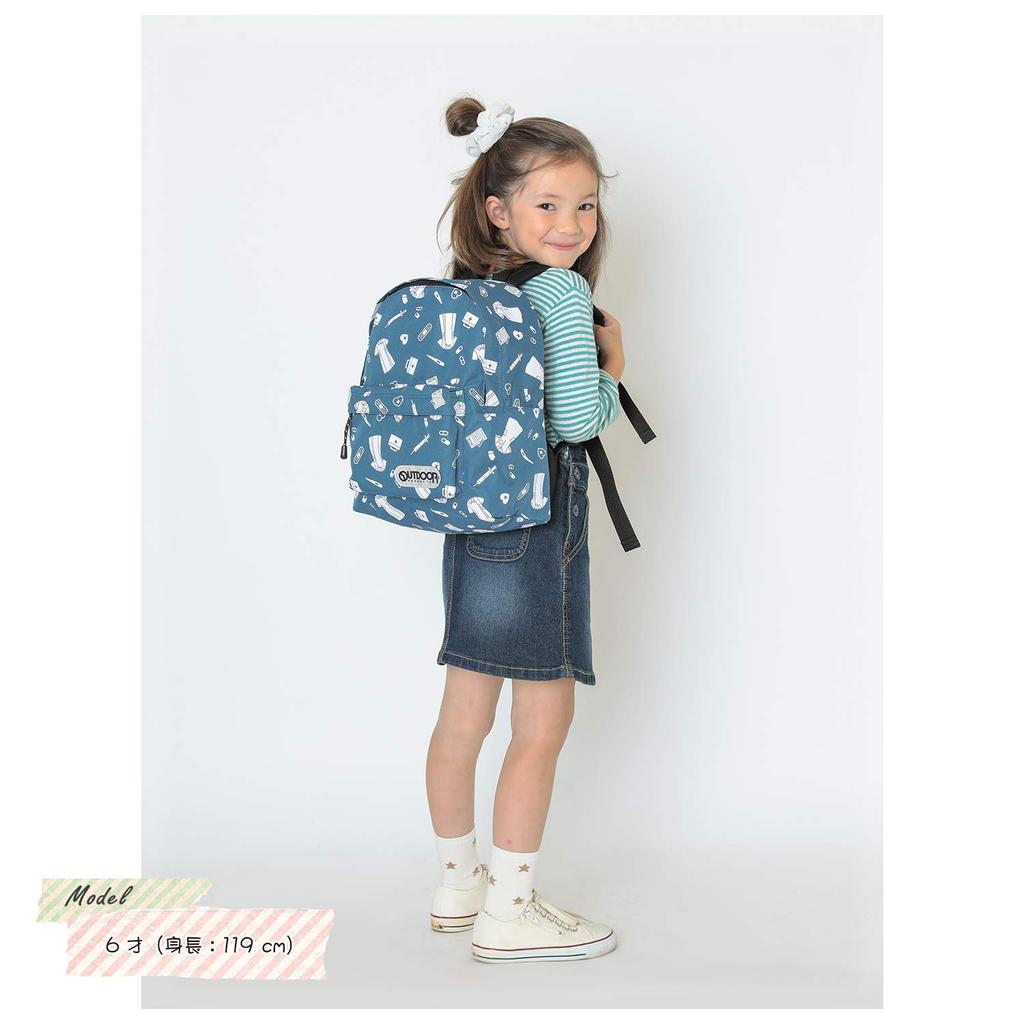 Outdoor Products Cheerful Print B5 Size Large Perfect for Field Trips and Nurse Kids' All-Over Backpack, Storage, Capacity, Kids' Daycare, 07.