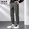 JEEP SPIRIT Men's Autumn/Winter Casual Cargo Jogger Pants