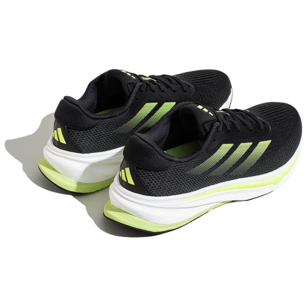 adidas SUPERNOVA RISE Мягкие и удобные низкие беговые кроссовки мужские Черные JH9628