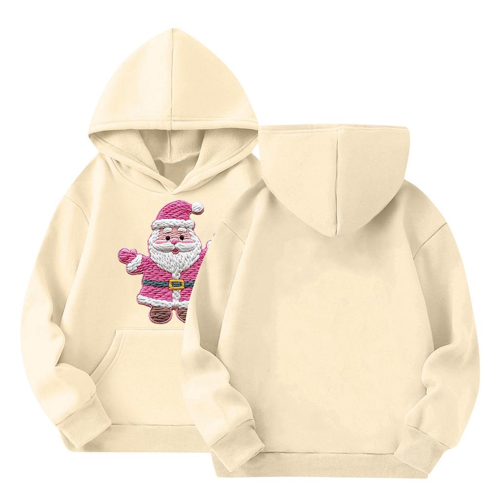 Children's Hoodies Loose Solid Color Hooded Sports Shirt Fashionable Sports Shirt