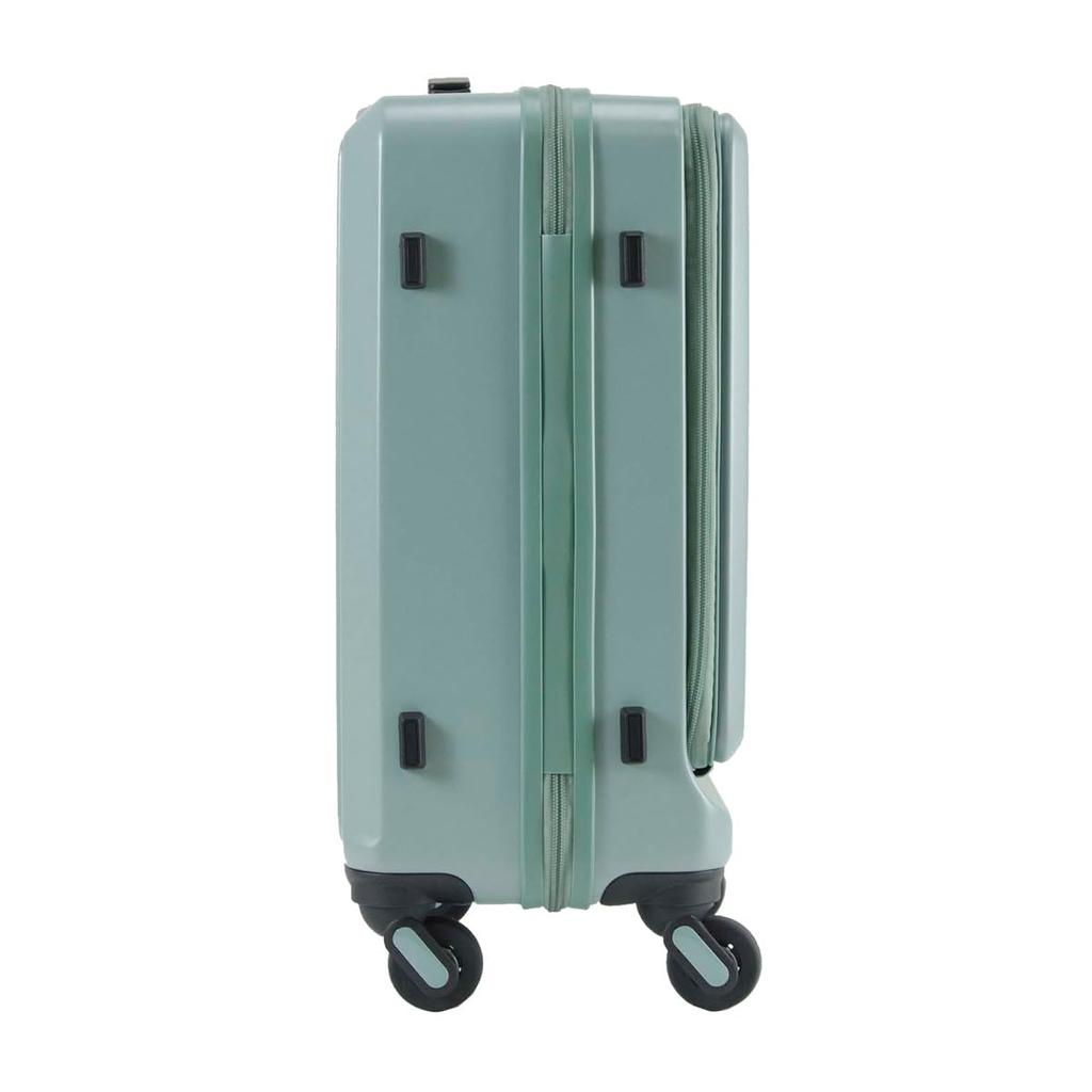 Suitcase Front Open 48cm 32L Mustard [Frequenter] Carry-on 1-254 [93]