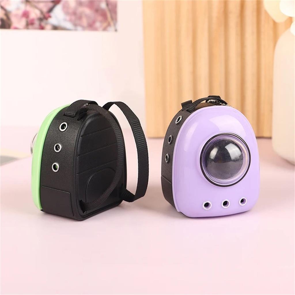 Миниатюрный рюкзак для переноски домашних животных для кукольных домиков Реалистичный дизайн для 1:6 масштабных мини-домов и коллекции игрушечных домиков