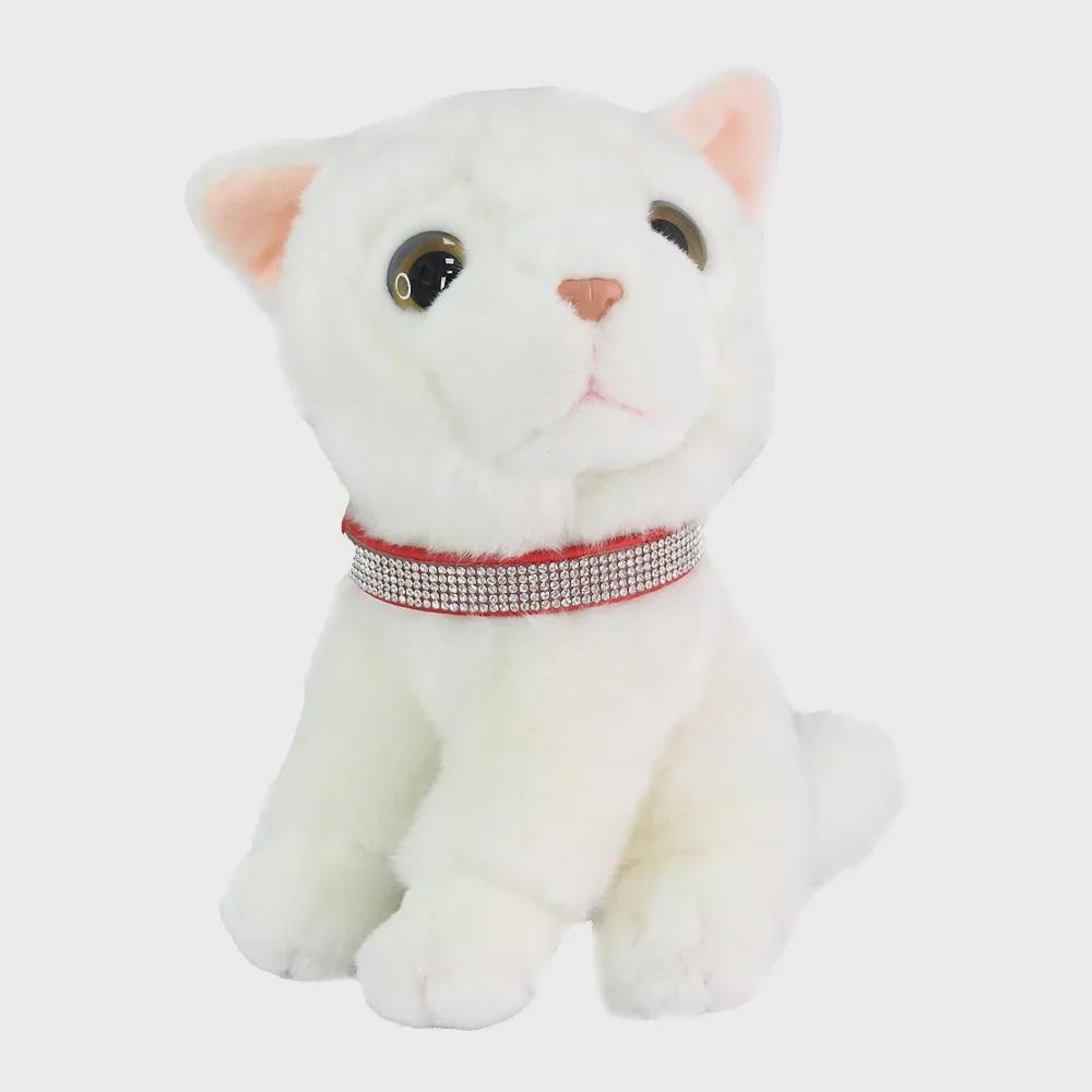 Элегантные ошейники для собак и кошек со стразами и бриллиантовыми акцентами в японском стиле