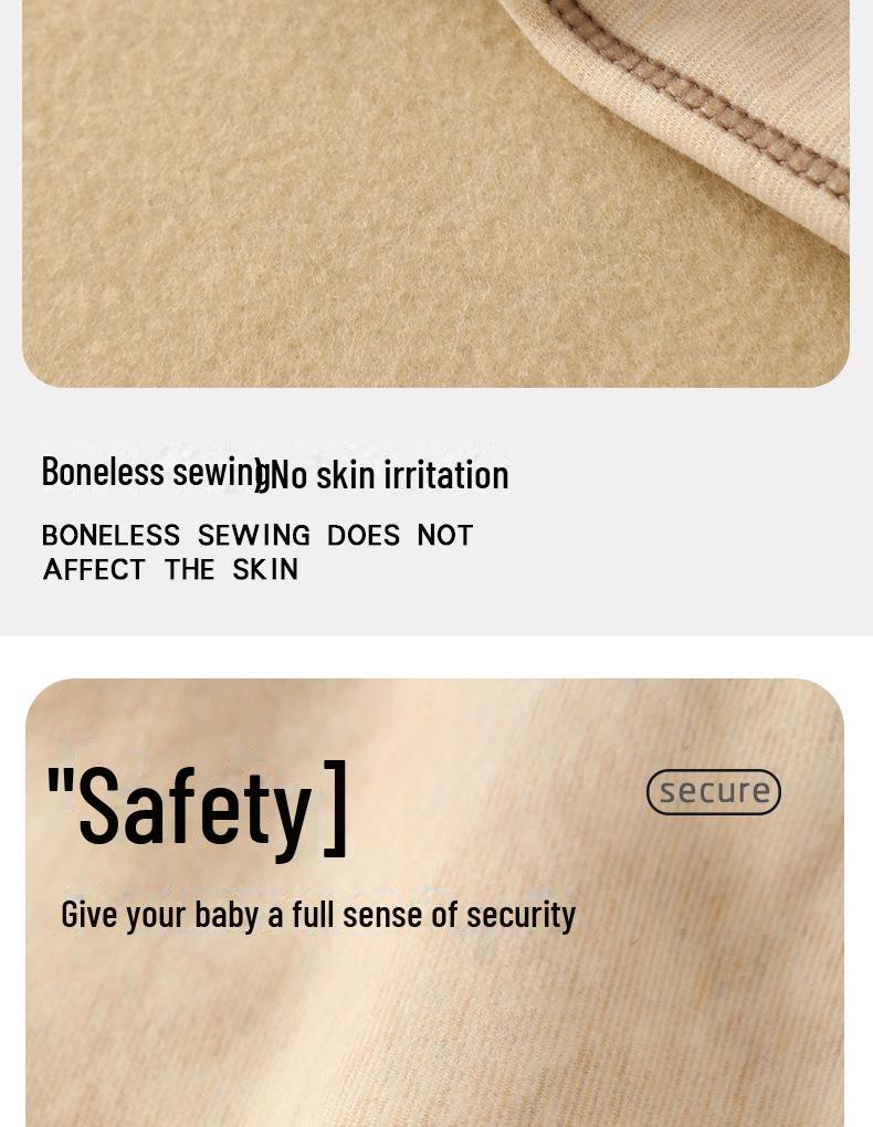 Children's Double-Layer High Waist Winter Pants: Cozy Velvet Cotton for Boys, Thick Silk for Girls, Perfect School Uniform for Fall & Winter