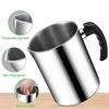 Heat-Resistant Handle Double Boiler Wax Melting Pot Candle Making Pitcher  Candle Making