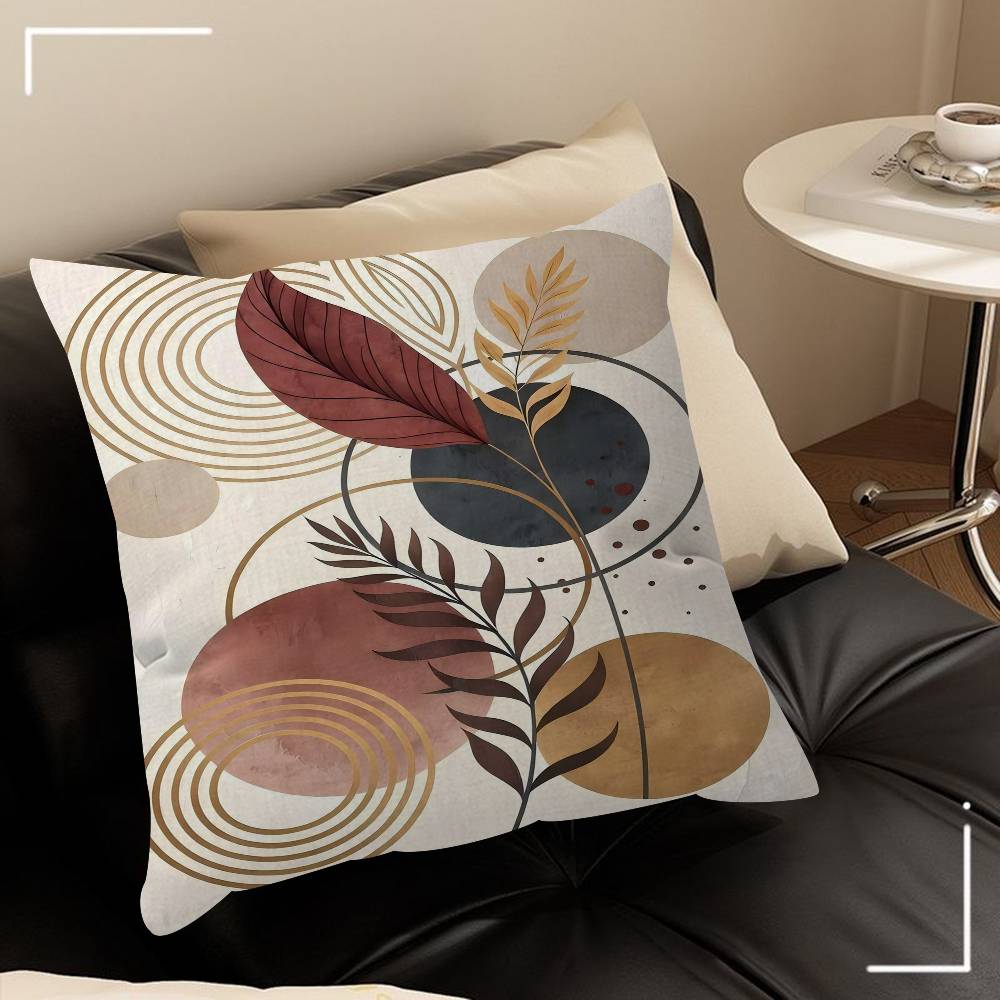 Bohemian Abstract Wall Art 4545cm Cushion Cover Pillow Cover Decor Pillowcase Home Pillowcase For Couch Pillow