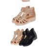 Удобные римские сандалии на толстой подошве, Подходящие для лета, Новая обувь на мягкой подошве, Модные женские сандалии для улицы, Женская обувь на низком каблуке
