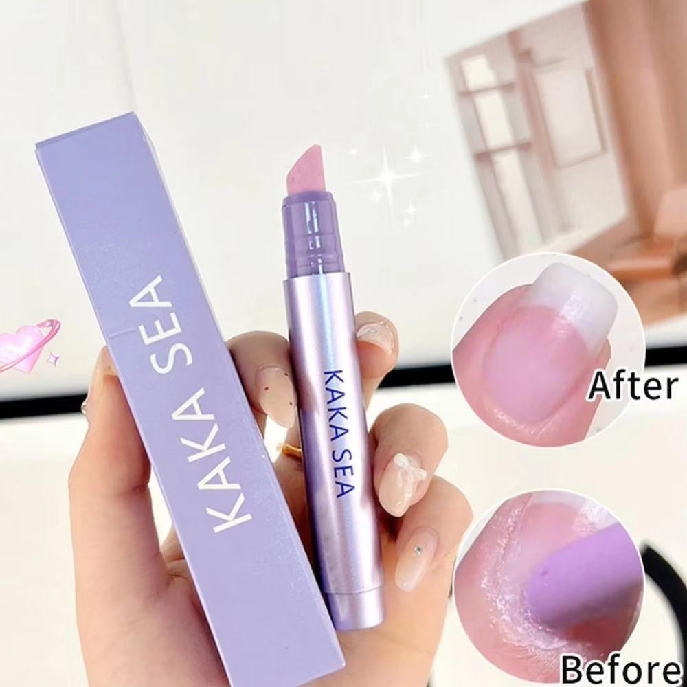 3-in-1 Design Nail Care Pen Cuticle Pusher Pen for Hangnails Dry Nails Damaged Nails Brittle Nails