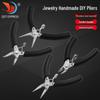 Stainless Steel Small Diagonal Cutting Pliers for Jewelry and DIY Models