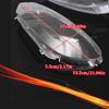 2Pcs Car Lampshade Clear Front Headlight Headlamp Lenses Cover Plastic For VW For Volkswagen Golf 6 MK6 GTI R 2010-2014