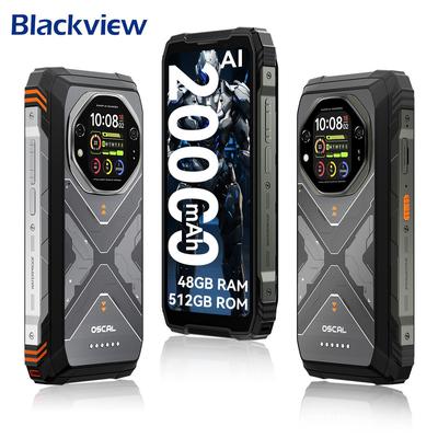 Oscal TANK 1 5G 6,78-дюймовый защищенный телефон Dimensity 7050 Android 15 12 ГБ или 16 ГБ ОЗУ 256 ГБ или 512 ГБ ПЗУ Аккумулятор 20000 мАч