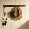 Cowboy Hat Holder Hat Display Holder 360 Rotation Wall Baseball Cap Storage Mount For Closet Women Home Room Bedroom Bar Coat