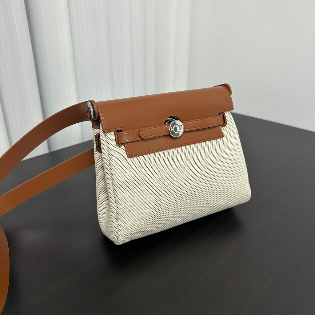 Cross Border 2025 / New Casual Versatile Canvas Square Bag Tote Bag MINI Cross Shoulder Single Shoulder Women's Bag Good Quality