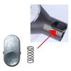 2 Set Replacement Silver Tool Catch Vacuum Cleaner Part Dust Bucket Button Suitable for Various Models Vacuum Cleaner