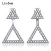 Lindon Copper Alloy Zircon Earrings Drop Earrings For Women Wedding Party Gifts