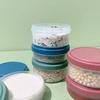 Plastic Condiment Container 50/75ML Sauce Container Barbecue Spice Jar Seasoning Box  Picnic