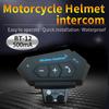 BT-12 Anti-interference Bluetooth Motorcycle Helmet Headset, Wireless Headphone Speaker,Hands-Free Intercom Motorbike Headphone