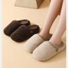 Fashion Crestar Winter Fuzzy Slippers For Women Soft Cozy Indoor Plush Flat Shoes Warm Fur Fuzzy Slides Slip On Furry Cotton Slippers