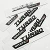 2 шт. Эмблема TURBO 4MATIC+ для Mercedes Benz AMG W213 W205 W177 W167 A45S E63S GLE53 Шильдик на крыло Наклейка Логотип Автомобильные Аксессуары
