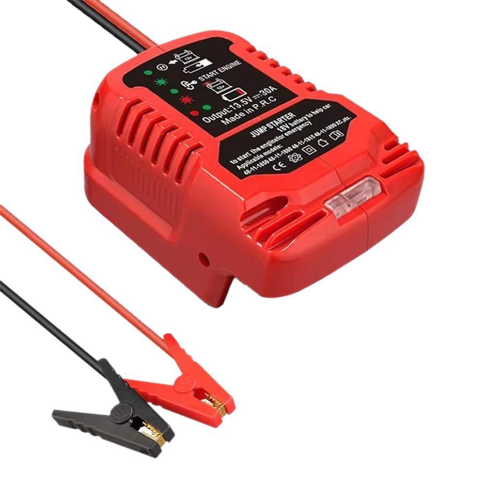 Для Makita Milwaukee соединительные кабели автомобиля с использованием инструмента 18 В аккумулятор пусковой прыгун BL1840 Li-ion BL1830 BL1850 адаптер R9X9