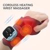 EMS Electric Heating Wrist Massager Hot Compress Therapy Heated Wrist Guard Band Hand Massager For Arthritis Carpal Tunnel Relie
