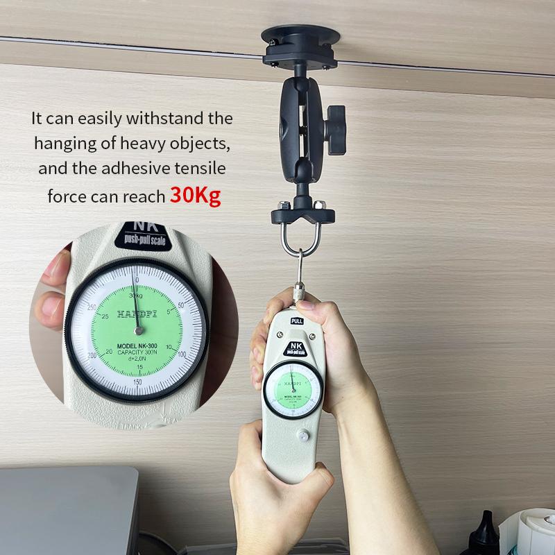 VIN Universal Quick-Release Microphone Holder Receiver Base, Locking Face Plate & Diamond Belt Clip for Hand Mic  VIN-SM-01