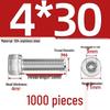 Шестигранные винты с головкой под ключ из нержавеющей стали 304, M2-M10, Удлиненные