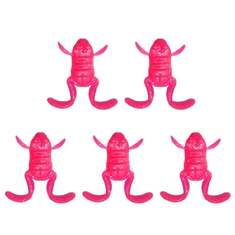 5Pcs Simulation Frogs Swimbaits Baits Topwater Floating Lures Fishing Soft Baits Artificial Frogs Lures Fishing Baits