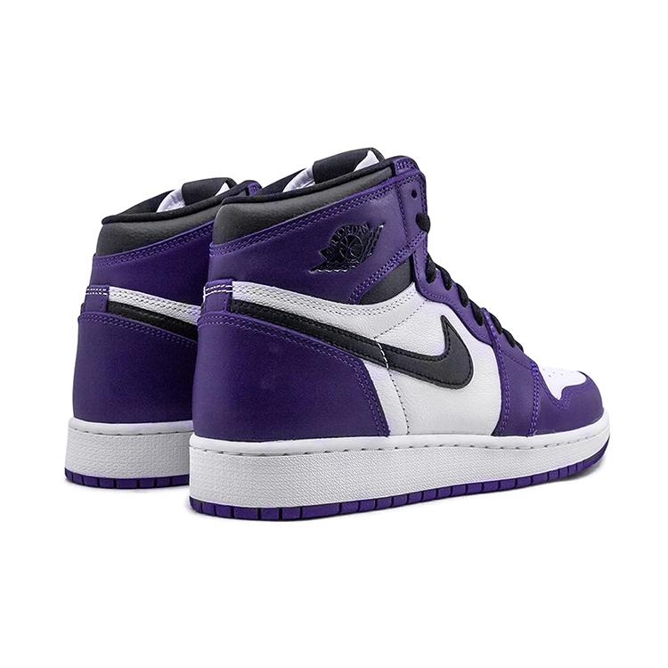 Jordan 1 Ретро Высокий суд Фиолетовый Белый GS 575441-500