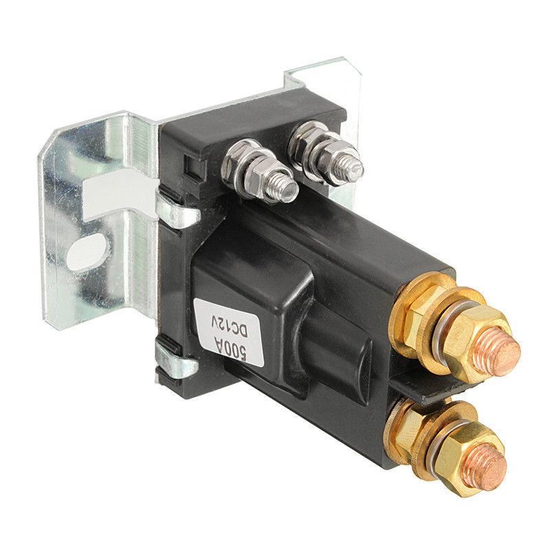 12V 500A 4-Pin High Current Car Start Relay with Auto Shut-Off