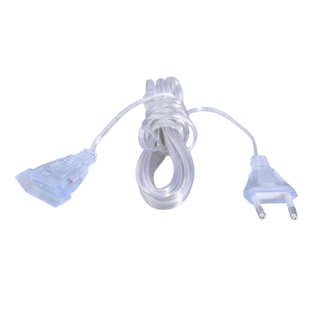 Удлинитель кабеля питания, удлинитель светодиодной гирлянды, удобный кабель 3M/5M, легкий шнур для домашнего декора