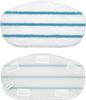 2PCS Microfiber Steam Mop Pads for PurSteam ThermaPro 10-in-1 Steam Mop Washable Reusable Replacement Pads